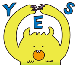 Fluffy Monster Mon sticker #4645556