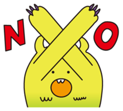 Fluffy Monster Mon sticker #4645557