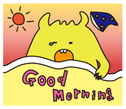 Fluffy Monster Mon sticker #4645559