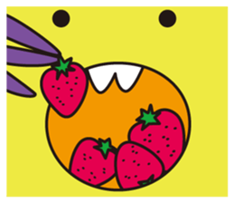 Fluffy Monster Mon sticker #4645561