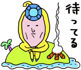 Yellow Submarine Man sticker #4645931