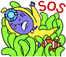 Yellow Submarine Man sticker #4645948