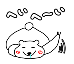 The leisurely bear sticker #4646133