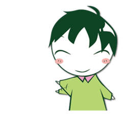 Herbivorous boys Sticker sticker #4647328