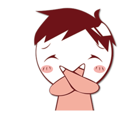 Herbivorous boys Sticker sticker #4647335