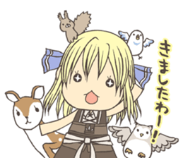 Kawaii Sticker of MELPHARIA (FEZ) sticker #4647631