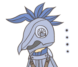 Kawaii Sticker of MELPHARIA (FEZ) sticker #4647636