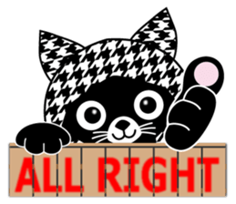 Black Cat Mighty Ver.2 sticker #4647690