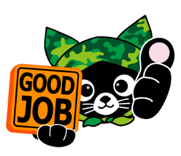 Black Cat Mighty Ver.2 sticker #4647691