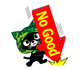 Black Cat Mighty Ver.2 sticker #4647723