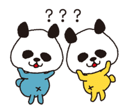 Very the Cute and Funny Two Bears sticker #4647977