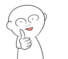 Disagreeable white man sticker #4648929