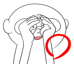 Disagreeable white man sticker #4648930