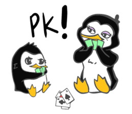 Penguins do something sticker #4649640