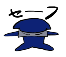 One office worker mole, Kuroko sticker #4649852