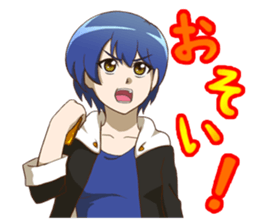 TypeB girls sticker #4649889