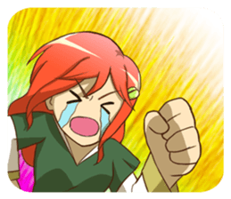 TypeB girls sticker #4649898