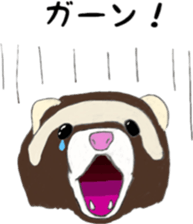 Life of ferrets sticker #4650050