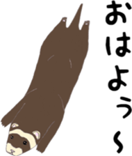 Life of ferrets sticker #4650054