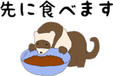 Life of ferrets sticker #4650071