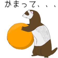 Life of ferrets sticker #4650080