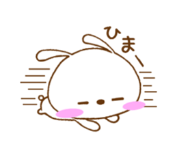 ucyapi of the cute rabbit sticker #4650151