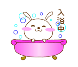 ucyapi of the cute rabbit sticker #4650160