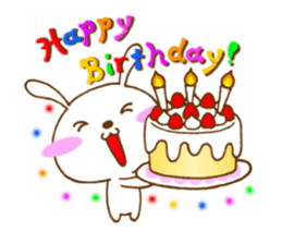 ucyapi of the cute rabbit sticker #4650161