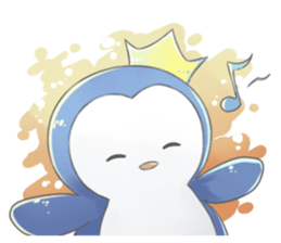 little penguin sticker #4650208