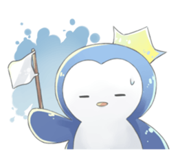 little penguin sticker #4650237