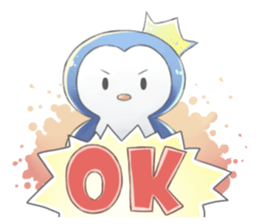 little penguin sticker #4650242