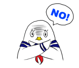 bird girl sticker #4650569