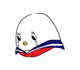 bird girl sticker #4650573