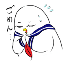 bird girl sticker #4650577