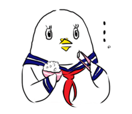 bird girl sticker #4650581