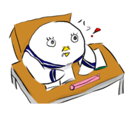 bird girl sticker #4650588