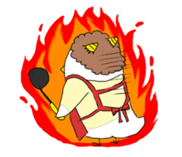 bird girl sticker #4650600