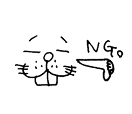 buck teeth sticker #4650612