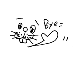 buck teeth sticker #4650616