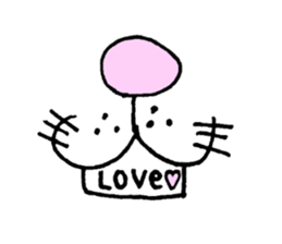 buck teeth sticker #4650622