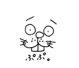 buck teeth sticker #4650626