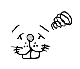 buck teeth sticker #4650629