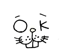 buck teeth sticker #4650631