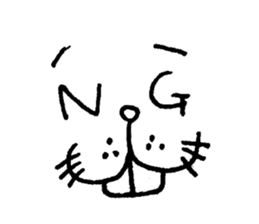 buck teeth sticker #4650632