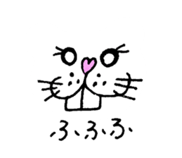 buck teeth sticker #4650636