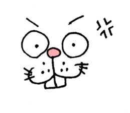 buck teeth sticker #4650637