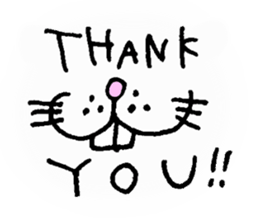 buck teeth sticker #4650641