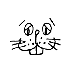 buck teeth sticker #4650643