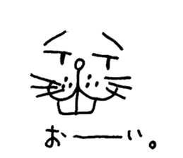 buck teeth sticker #4650647