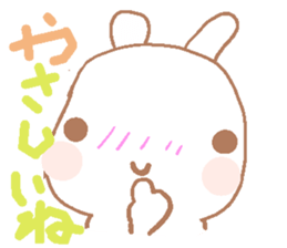 Rabbit Happy sticker #4650649